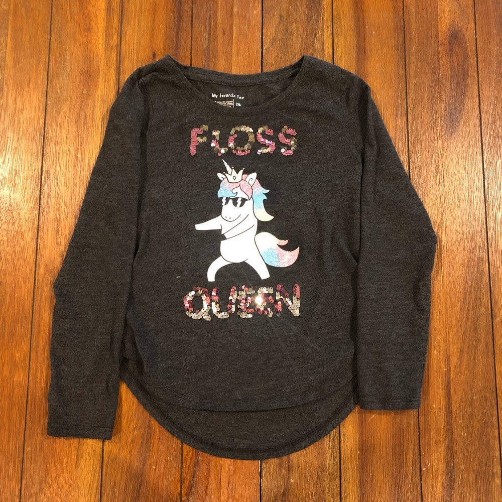 My Favorite Tee Girls Long-Sleeve T-Shirt Size 7/8